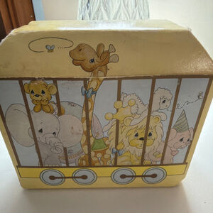 Precious Moments Enesco 1st Happy Birthday Series Train Little Lamb